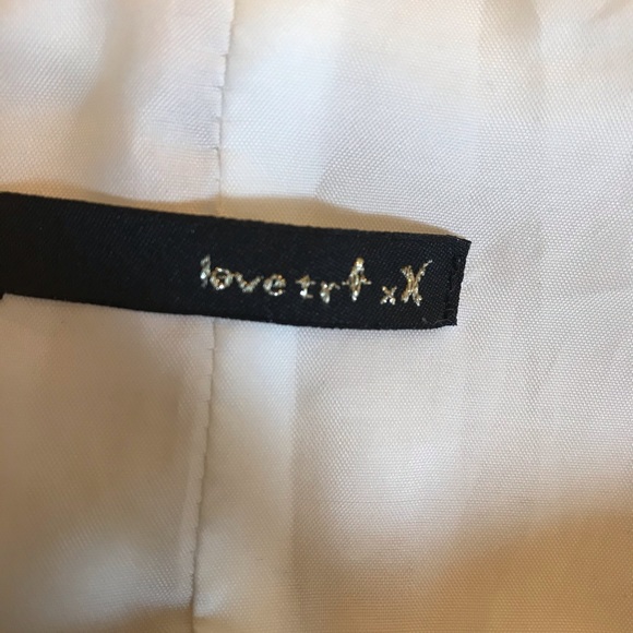 Zara Cream Wool Pea Coat size XS - Picture 6 of 14